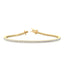 2 ct. Round Lab-Grown Diamond Tennis Bracelet | 10K Yellow Gold