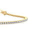 2 ct. Round Lab-Grown Diamond Tennis Bracelet | 10K Yellow Gold
