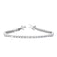 14K White Gold 5 ct. tw. Lab Grown Diamond Tennis Bracelet SJBR11290