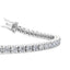 5ct Lab-Grown Diamond Tennis Bracelet | 18K White Gold