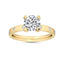 1.08ct Round Solitaire Lab-Grown Diamond Engagement Ring | 18K Yellow Gold
