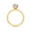 1.08ct Round Solitaire Lab-Grown Diamond Engagement Ring | 18K Yellow Gold