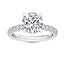 1.49ct Round Hidden Halo Lab-Grown Diamond Engagement Ring
